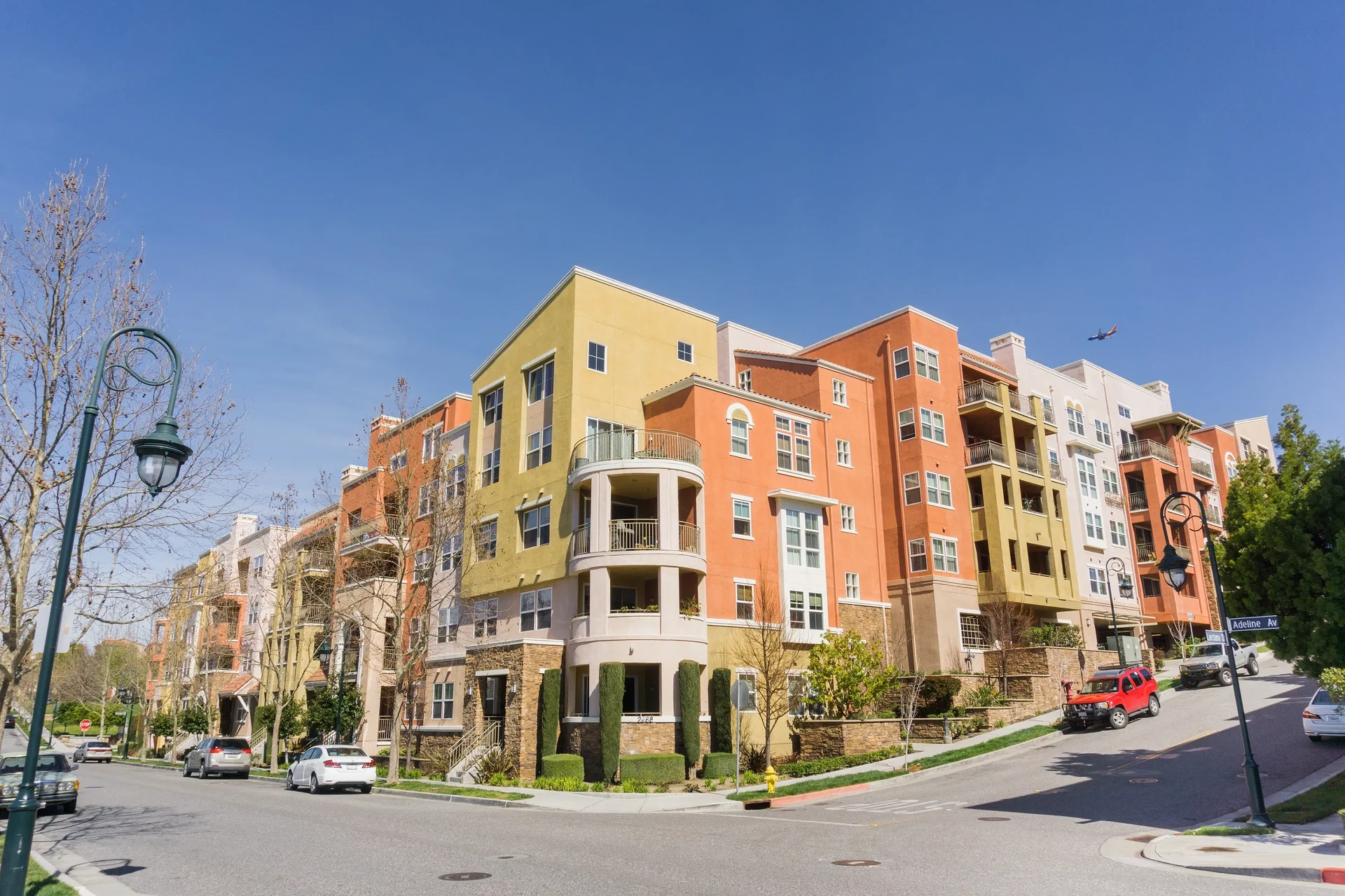 Apartment complex in California